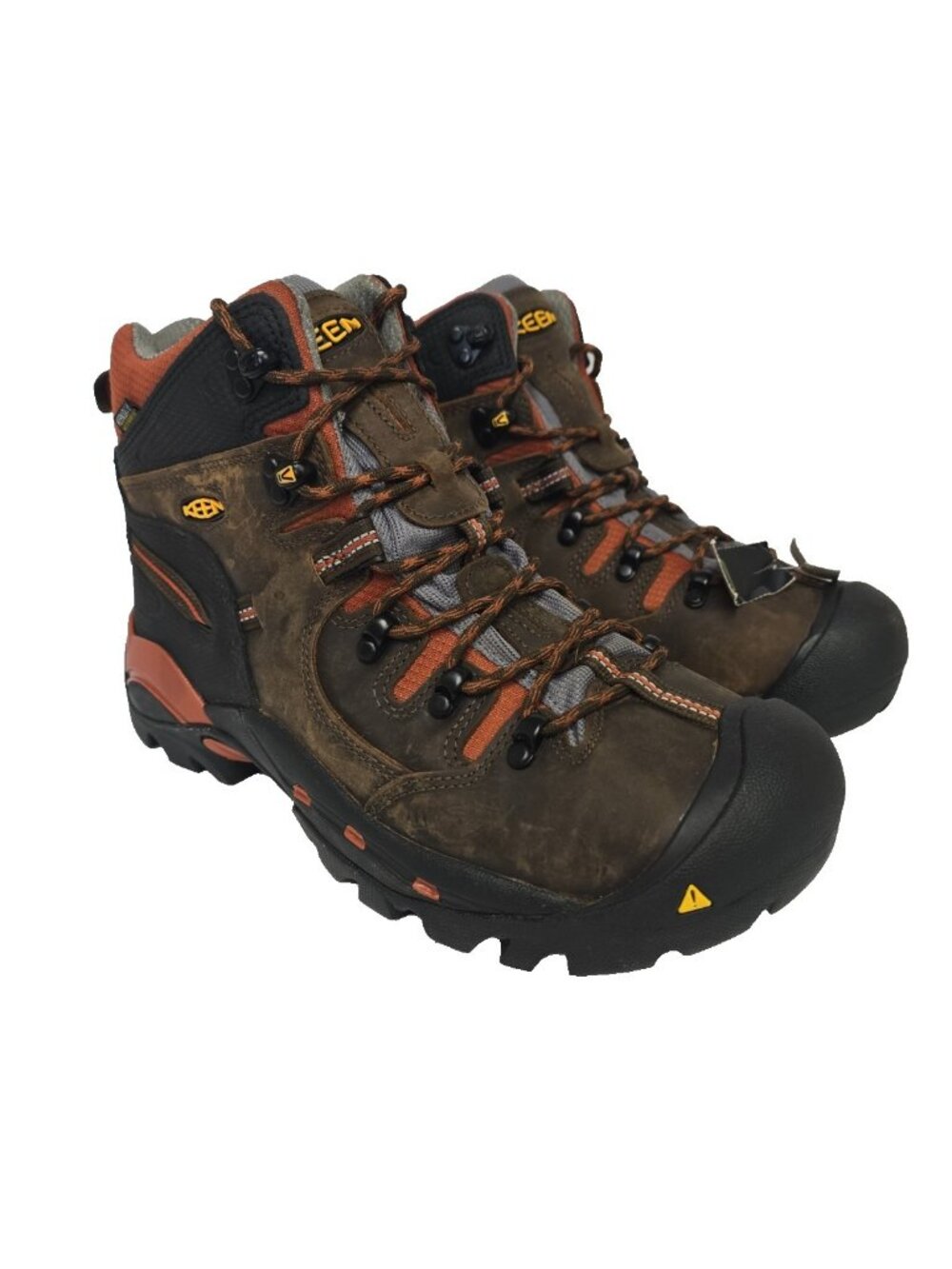 Keen Utility 1009709D 6" Pittsburg Energy Soft Toe Hiking Work Boot Brown 10D